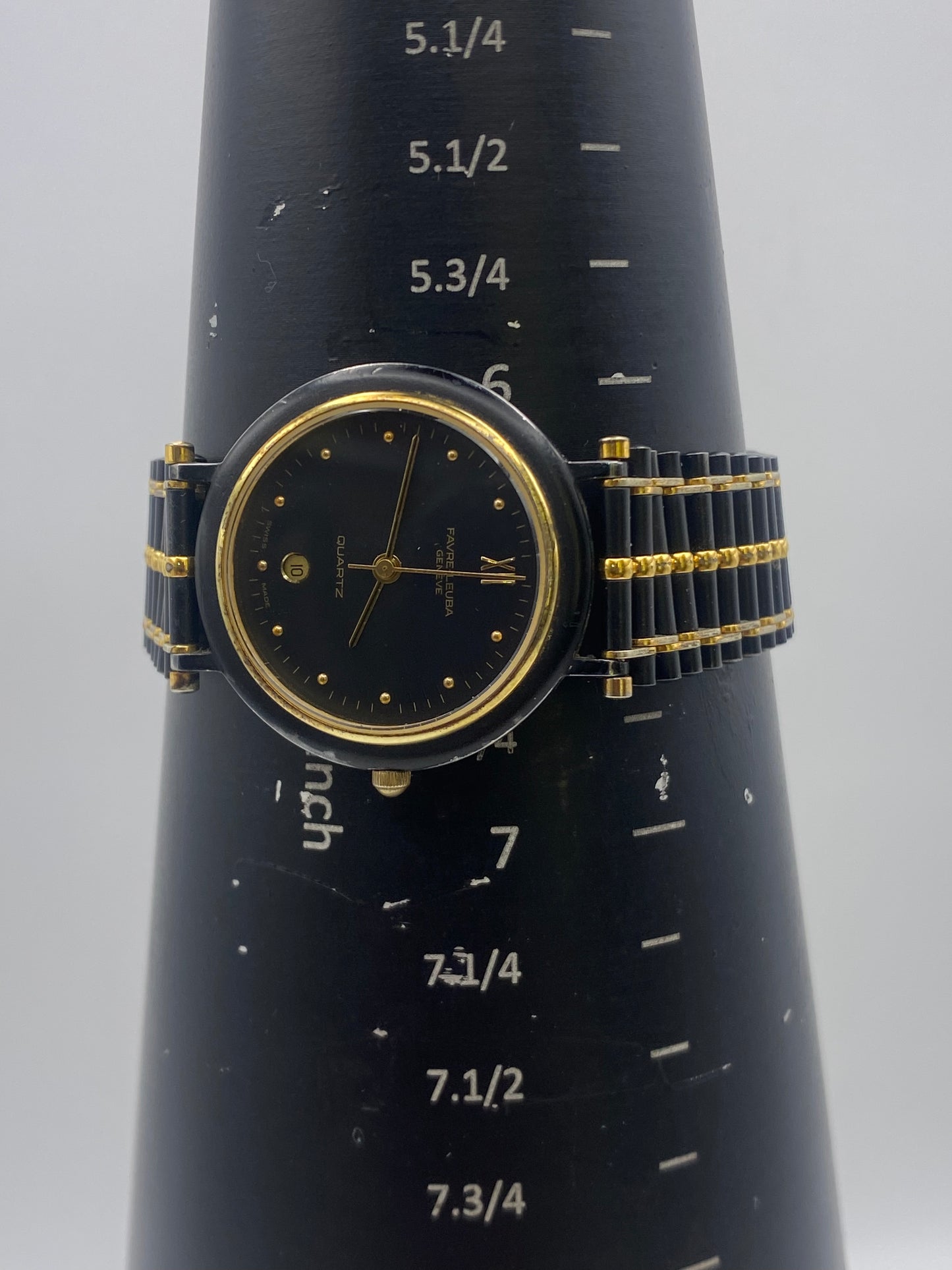 Vintage Gents Favre-Leuba Dress Watch Box & Papers