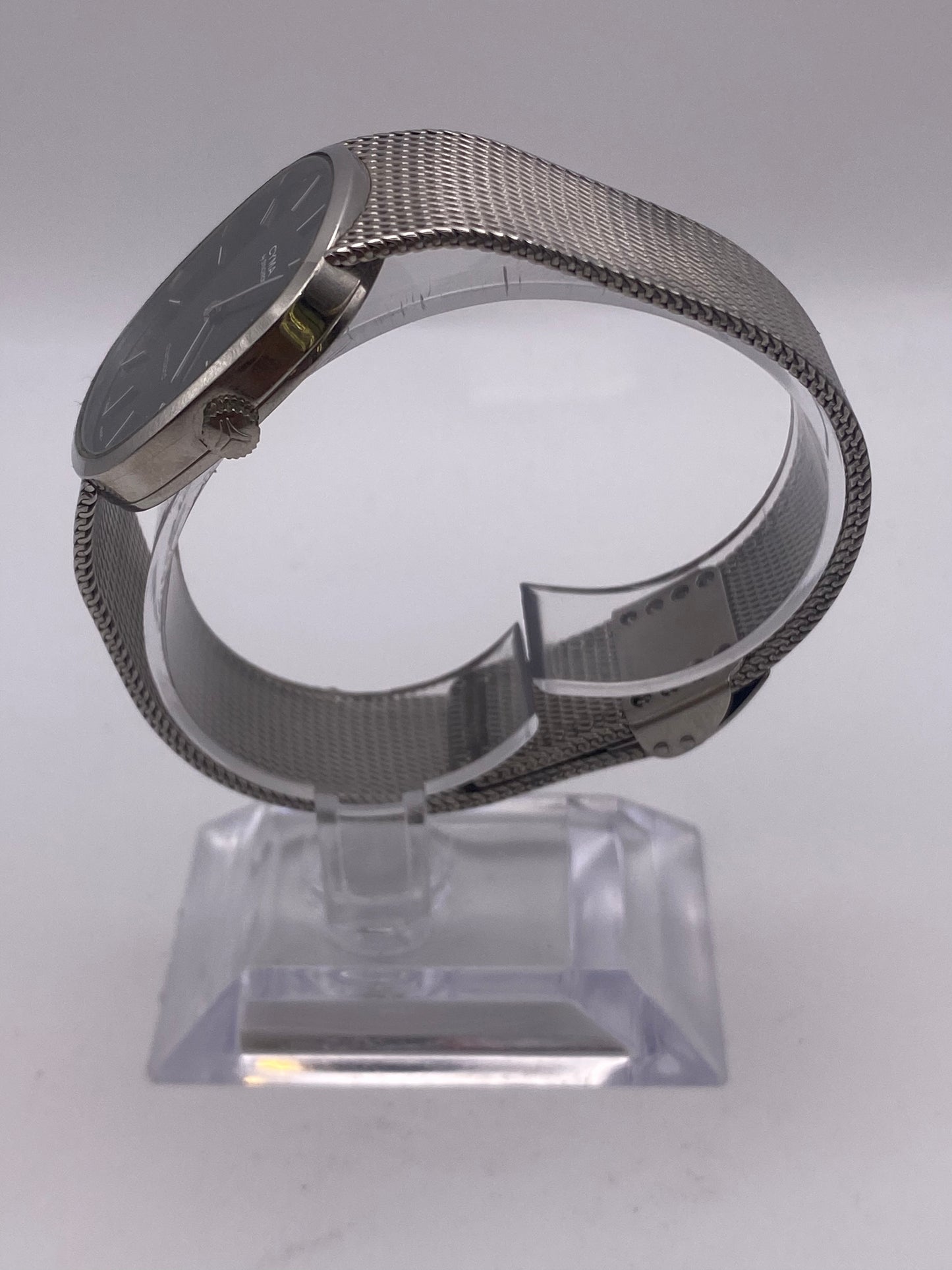 Vintage Cyma Chambond Gents Manual Wind Mechanical Dress Watch With Box