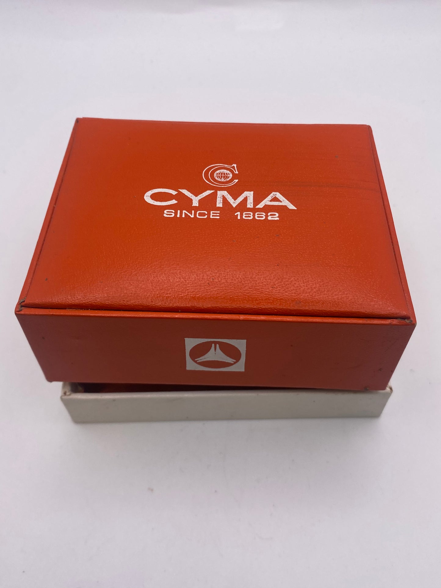 Vintage Cyma Chambond Gents Manual Wind Mechanical Dress Watch With Box