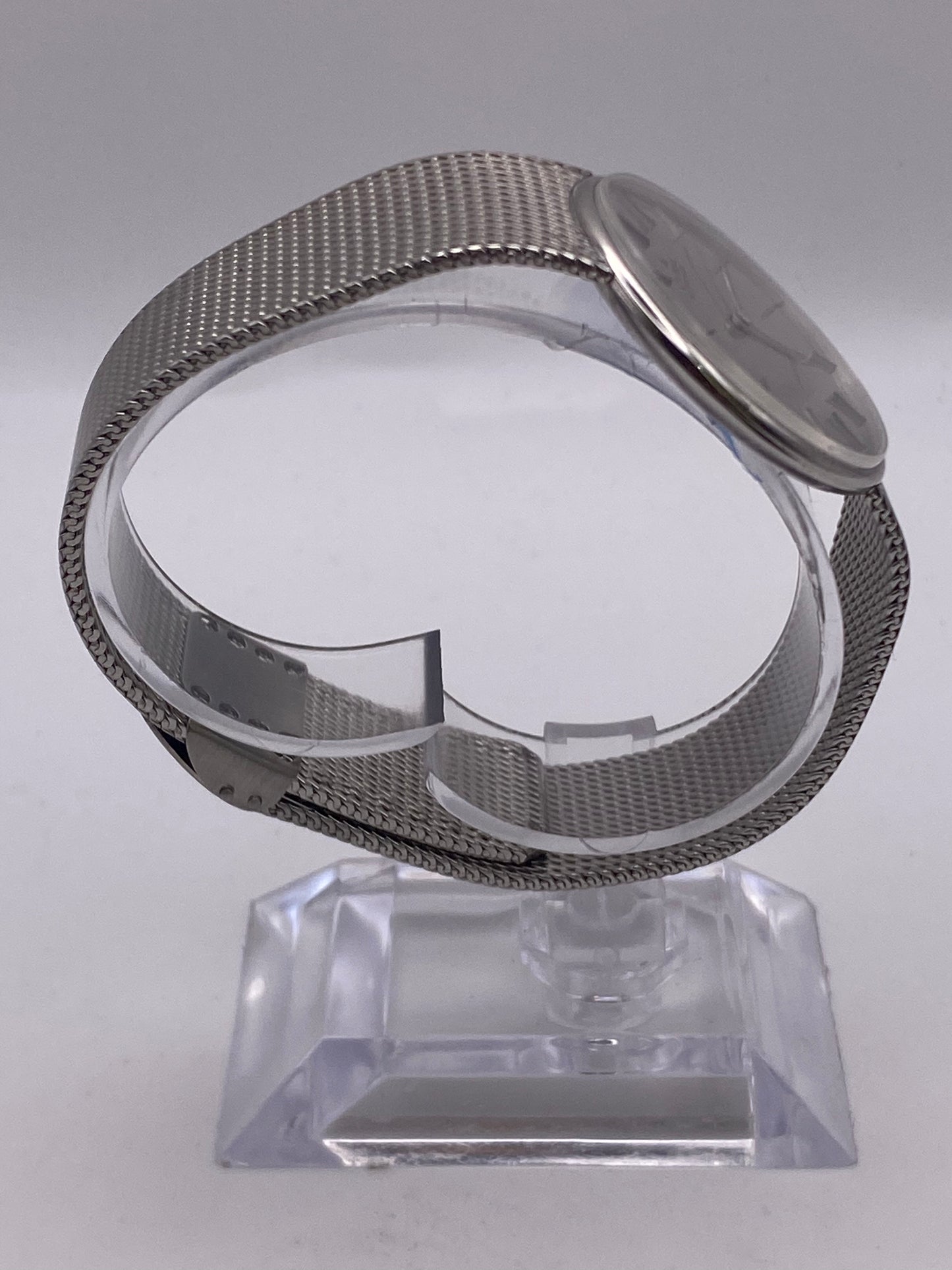 Vintage Cyma Chambond Manual Wind Mechanical Gents Round Stainless Steel Dress Watch