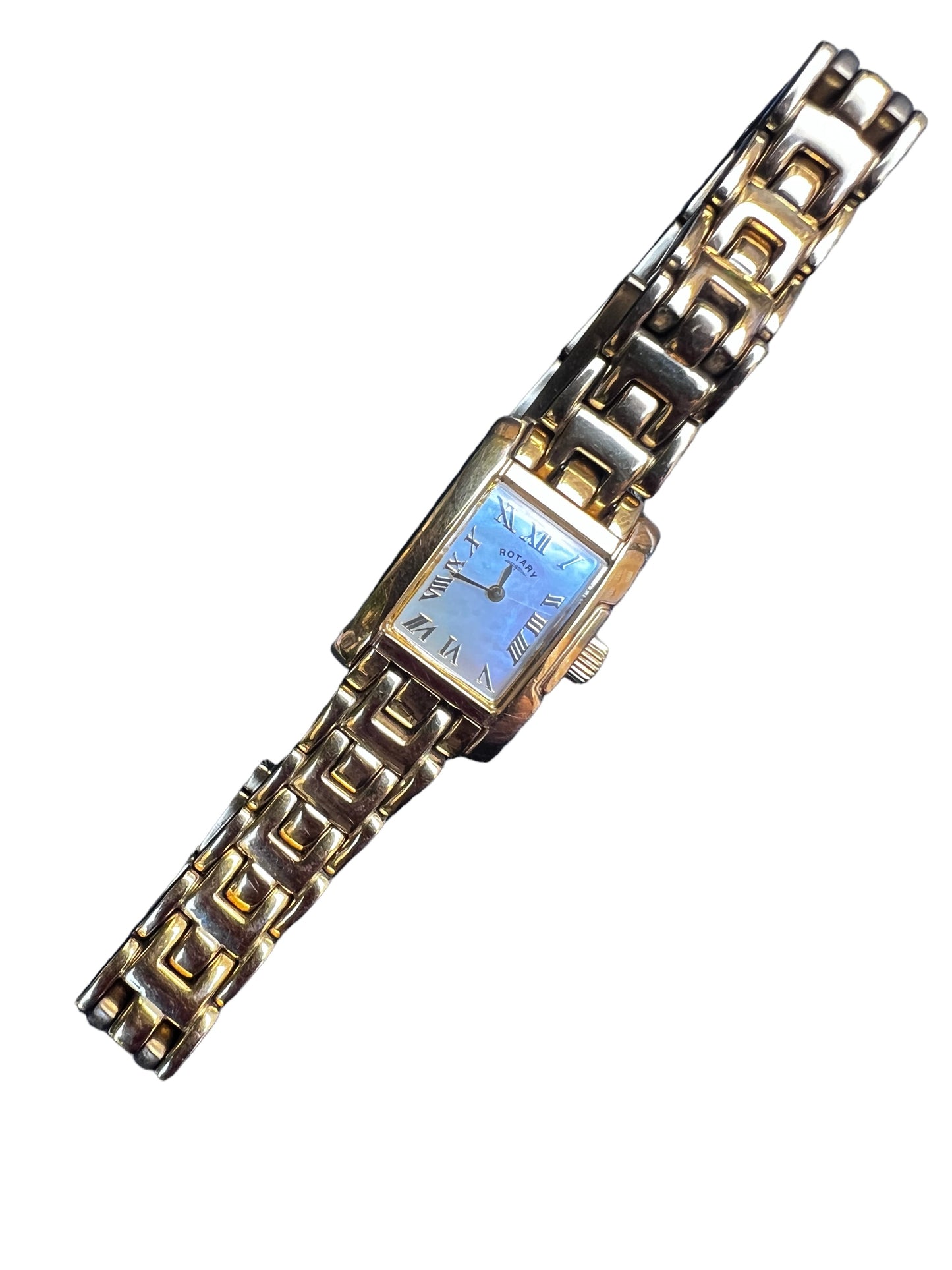 Superb vintage Rotary ladies women’s cocktail dress watch with mother of pearl dial