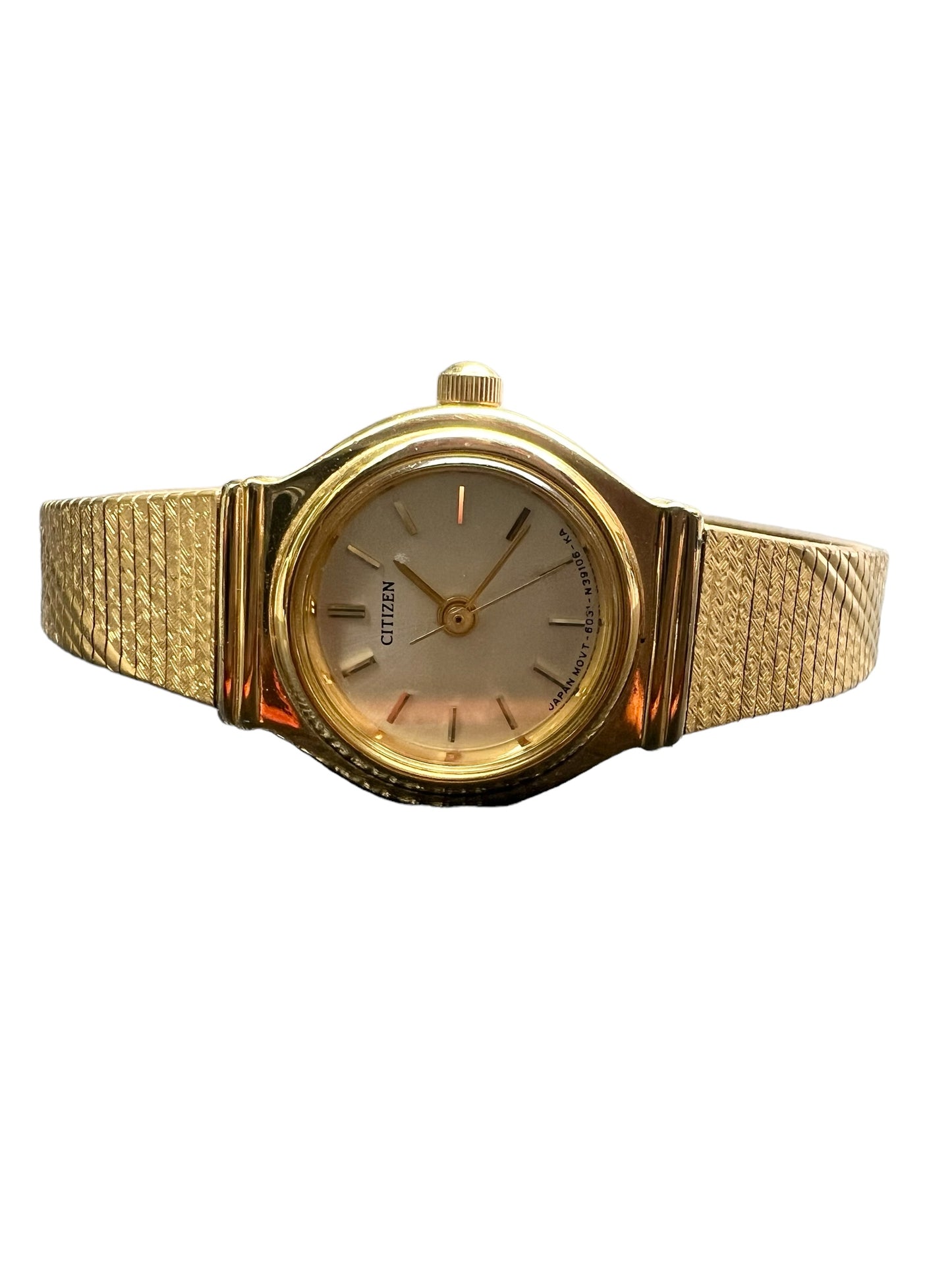 Gorgeous Citizen vintage ladies women’s gold plated cocktail dress watch