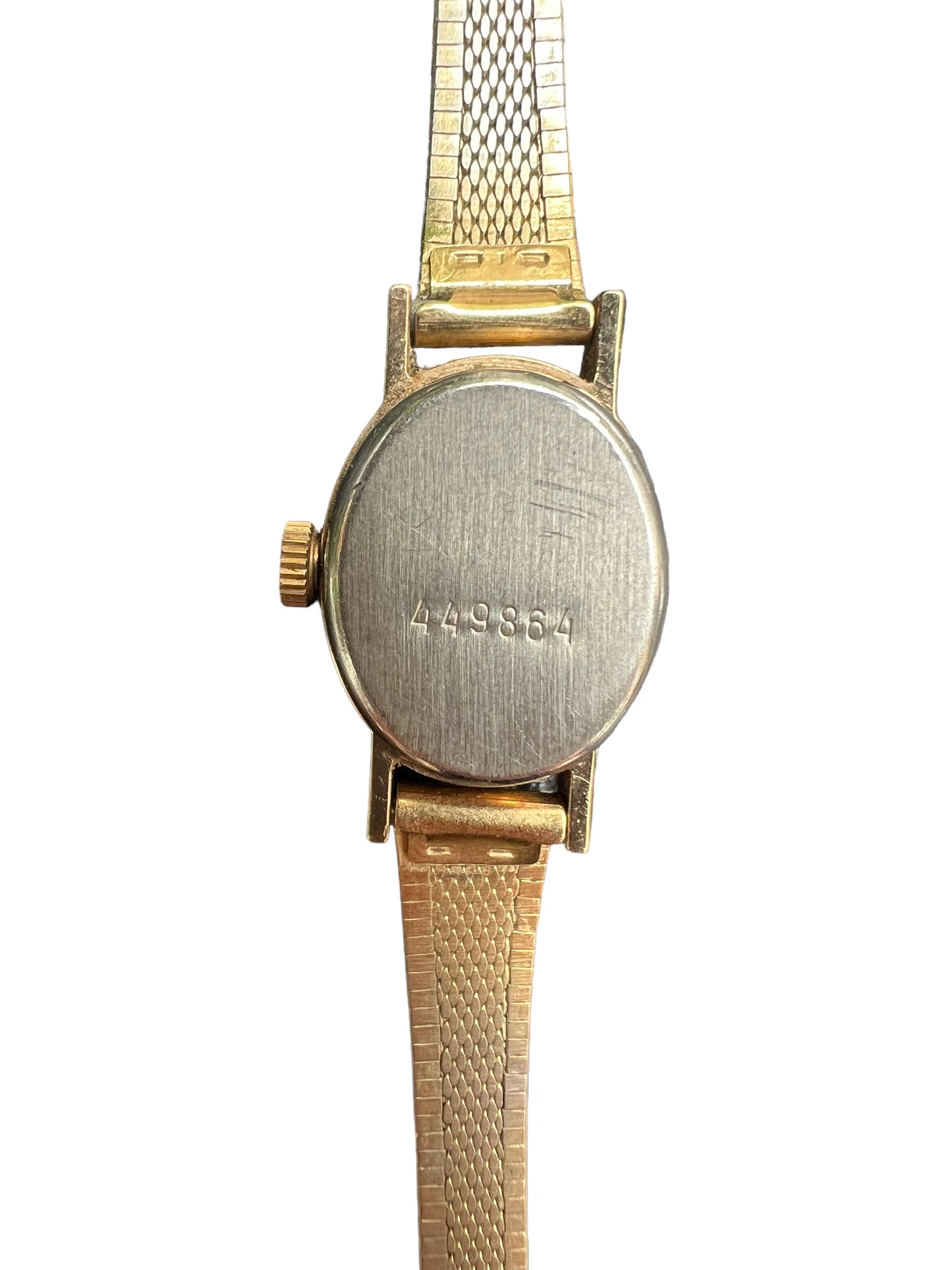 Superb vintage Sekonda ladies women’s cocktail dress watch with gold oval face