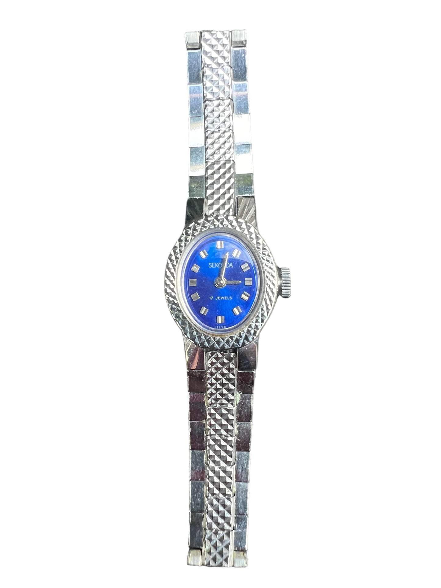 Charming Sekonda vintage ladies women’s cocktail cocktail watch with blue dial