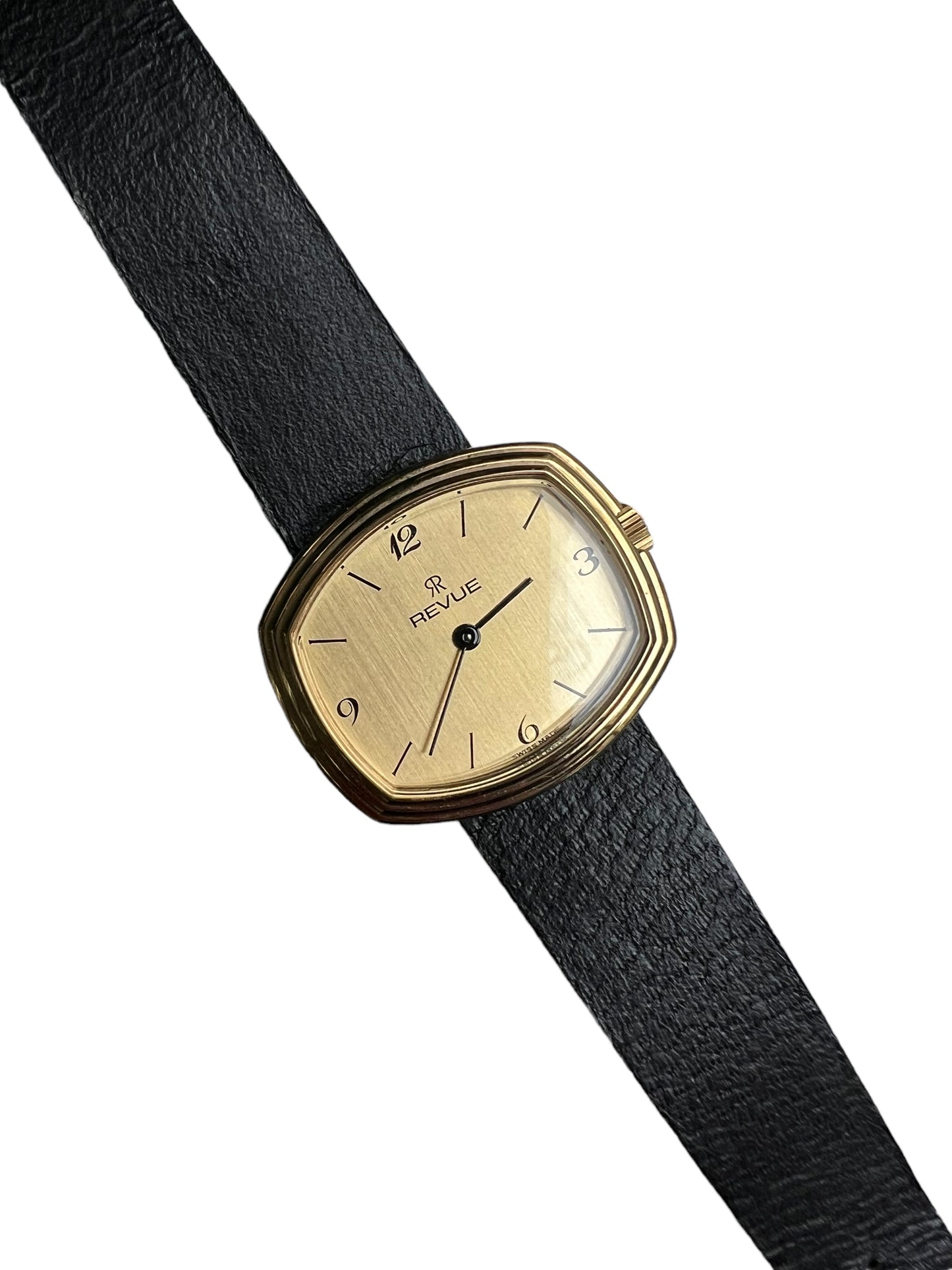 Charming vintage Revue unisex watch with original strap