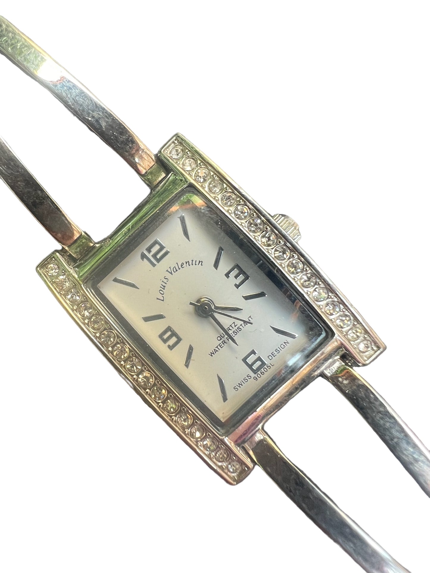 Fantastic vintage Louis Valentin women’s cocktail dress watch