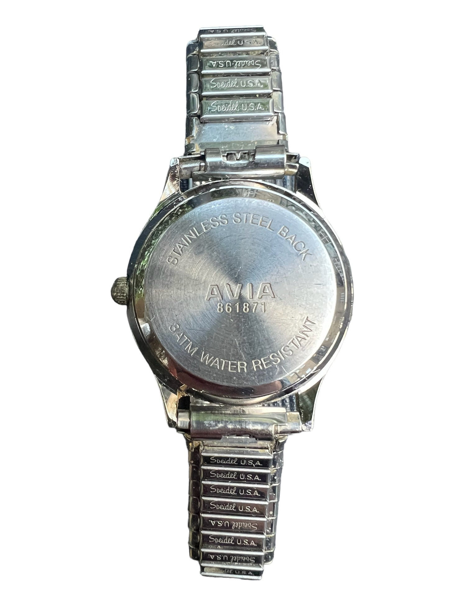 Stunning Avia vintage ladies women’s stainless steel cocktail dress watch