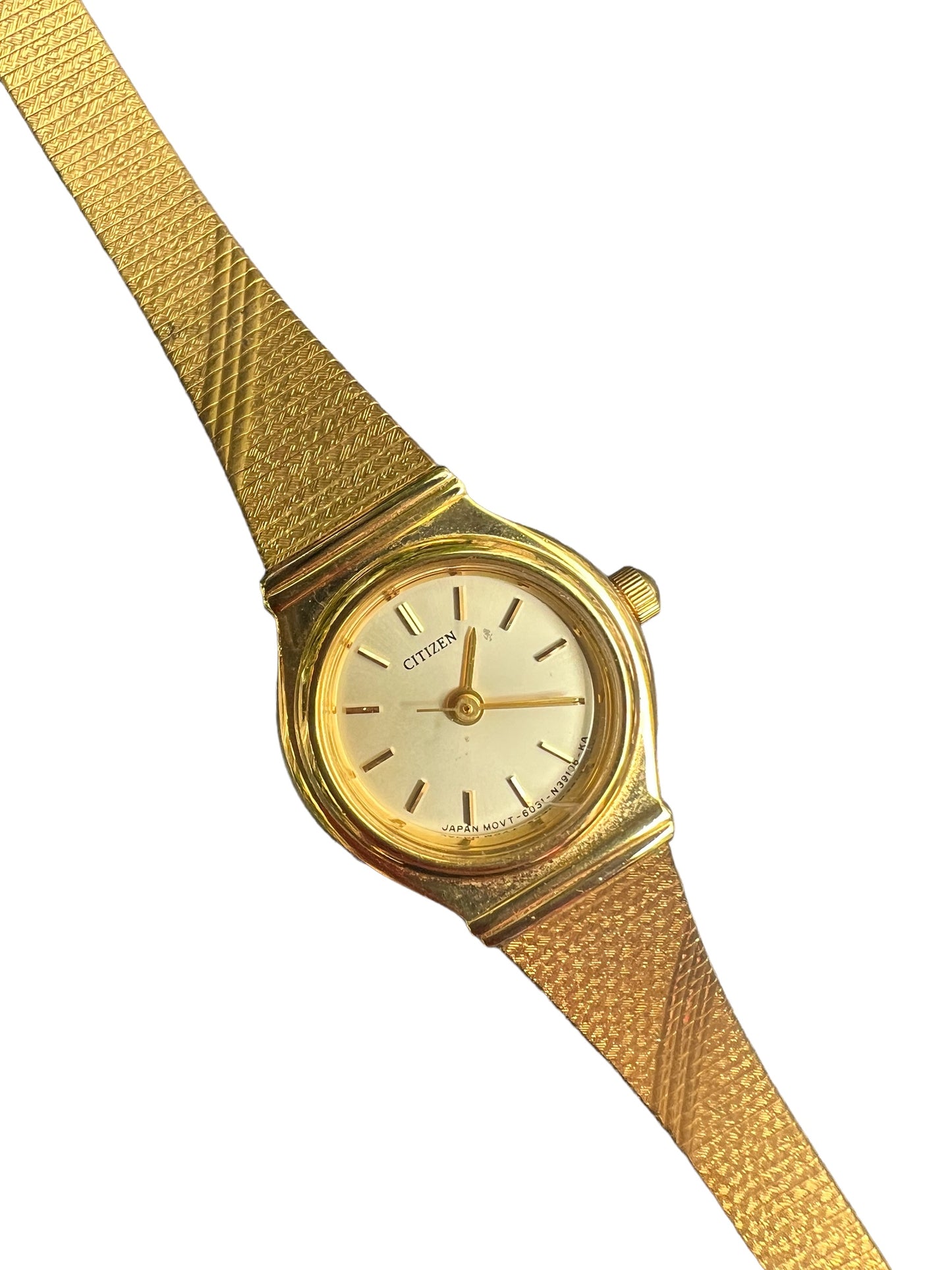 Gorgeous Citizen vintage ladies women’s gold plated cocktail dress watch