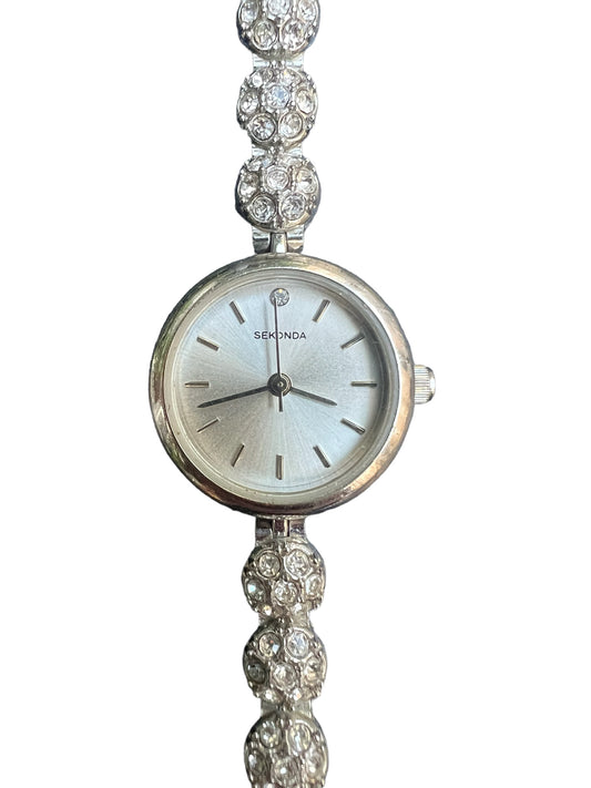 Stunning Sekonda vintage ladies women’s cocktail dress watch with sparkling bracelet