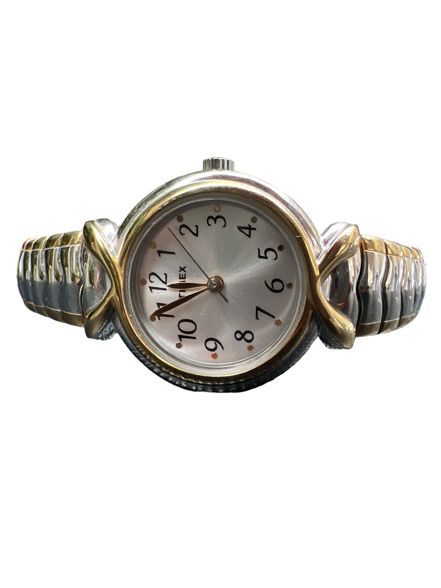 Vintage Timex ladies women’s cocktail dress stainless steel watch