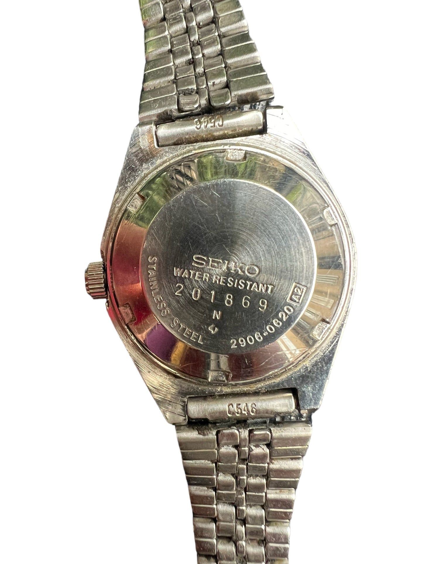 Exquisite vintage Seiko 5 Automatic ladies women’s watch in stainless steel original bracelet