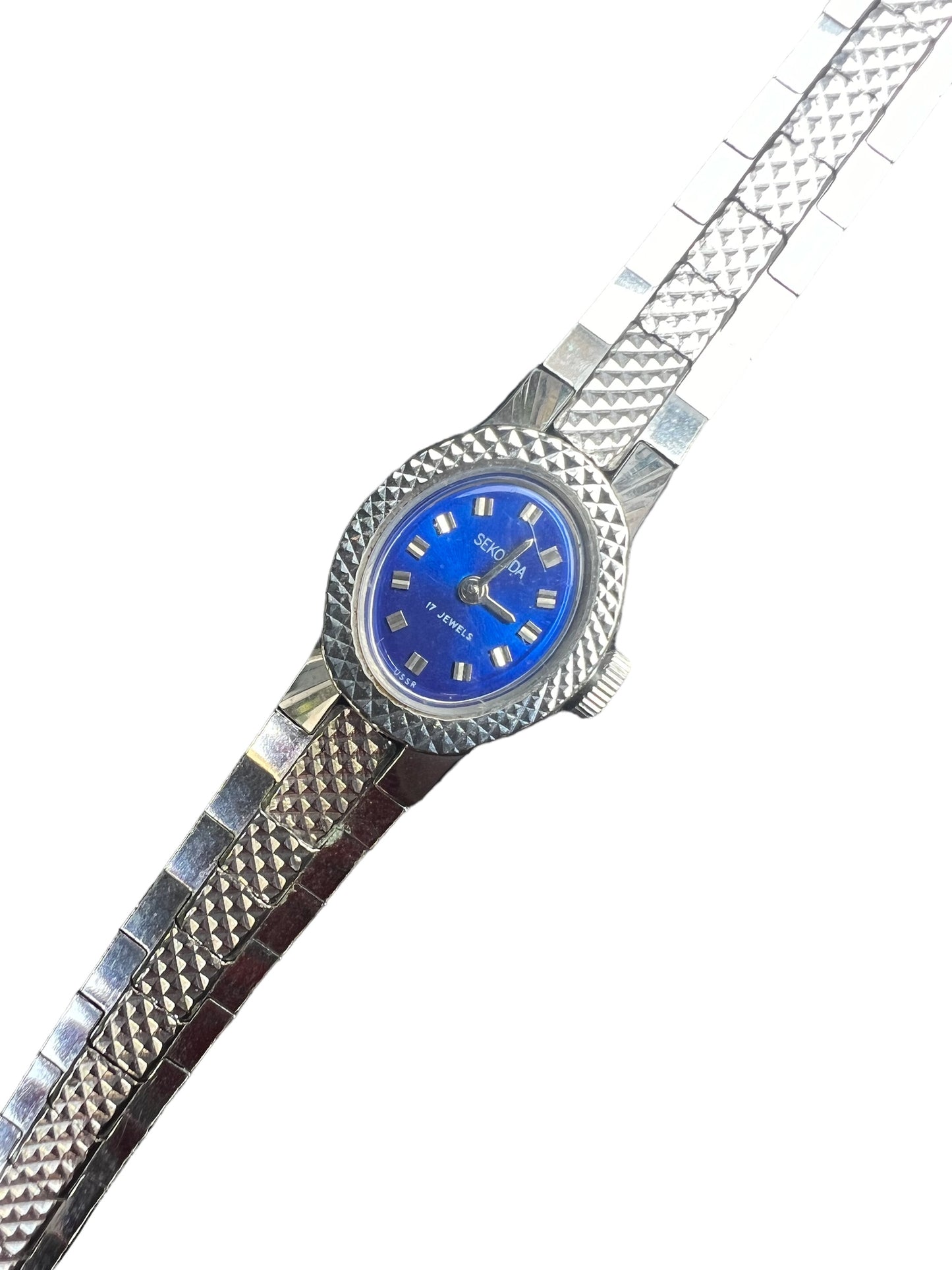 Charming Sekonda vintage ladies women’s cocktail cocktail watch with blue dial