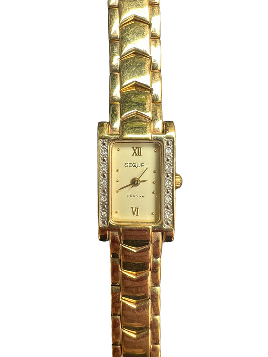 Stunning Sequel London vintage ladies women’s cocktail dress watch