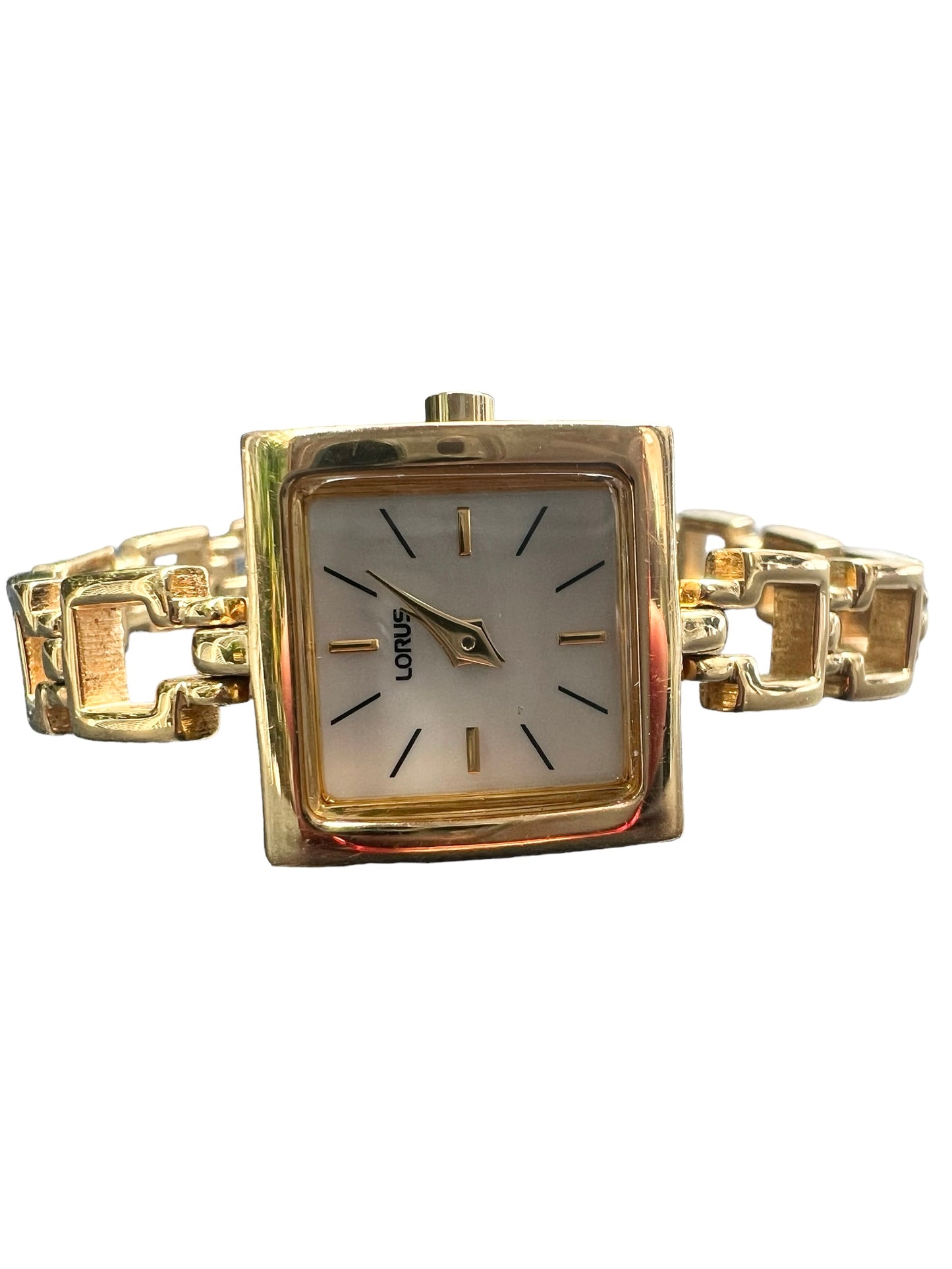 Fine Lorus vintage ladies women’s dress watch with chain bracelet