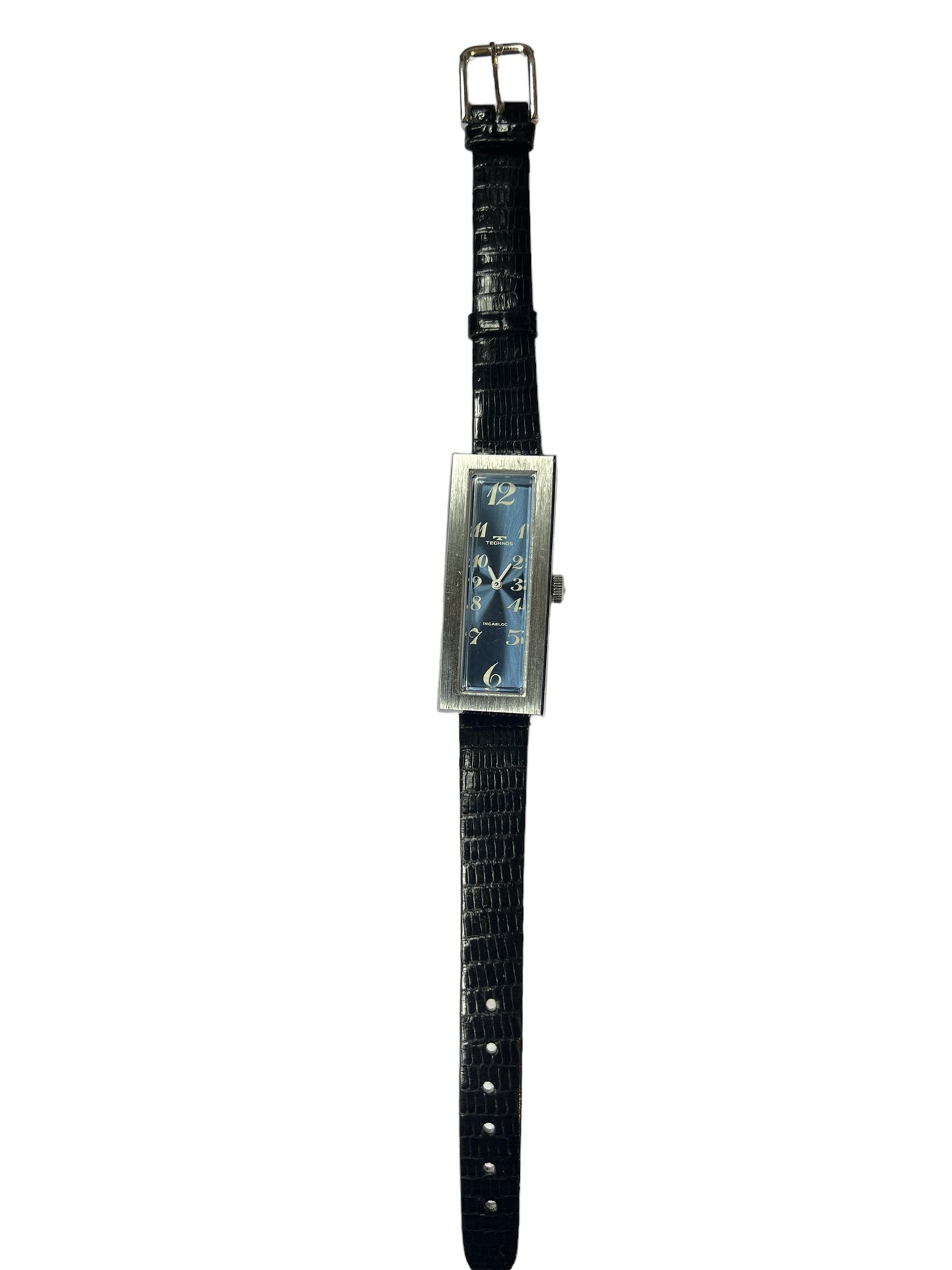 Beautiful vintage ladies women’s Technos rectangular watch c.1970s