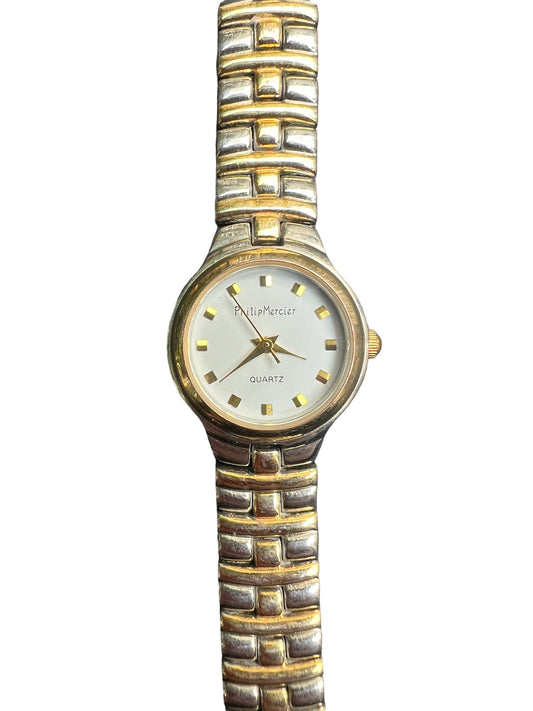 Spectacular Philip Mercier vintage ladies women’s cocktail dress  watch