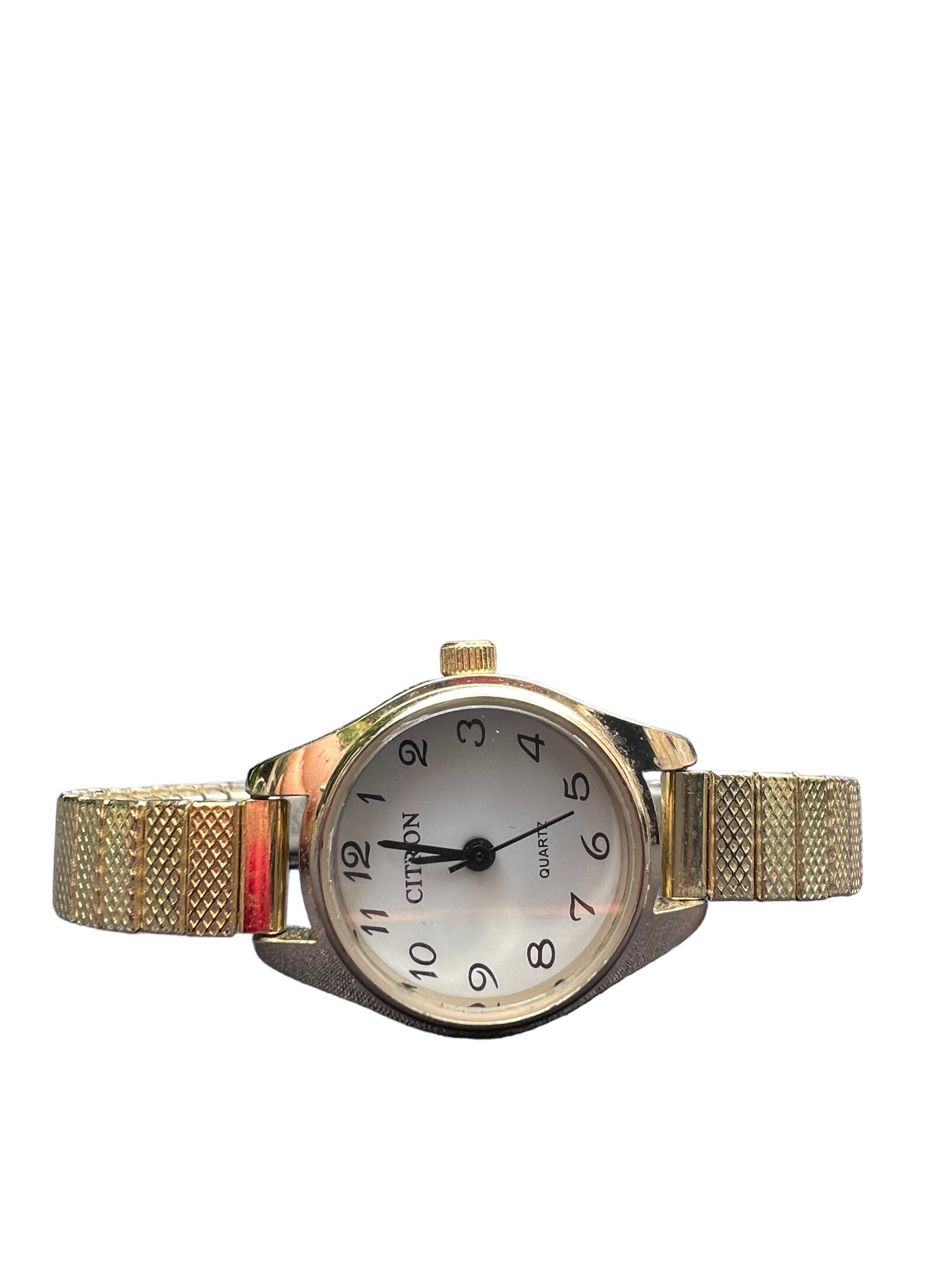 Vintage Citron gold plated cocktail dress watch