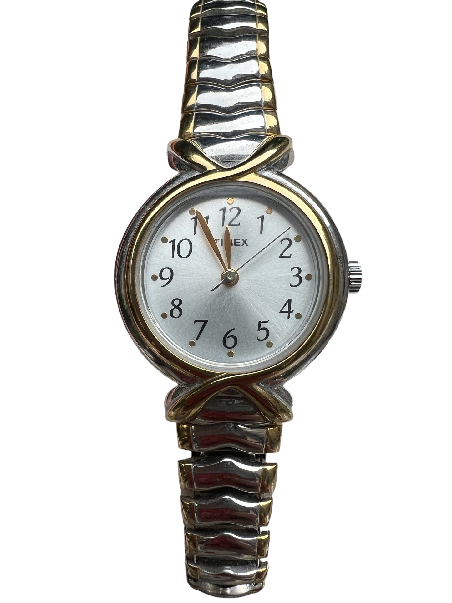 Vintage Timex ladies women’s cocktail dress stainless steel watch