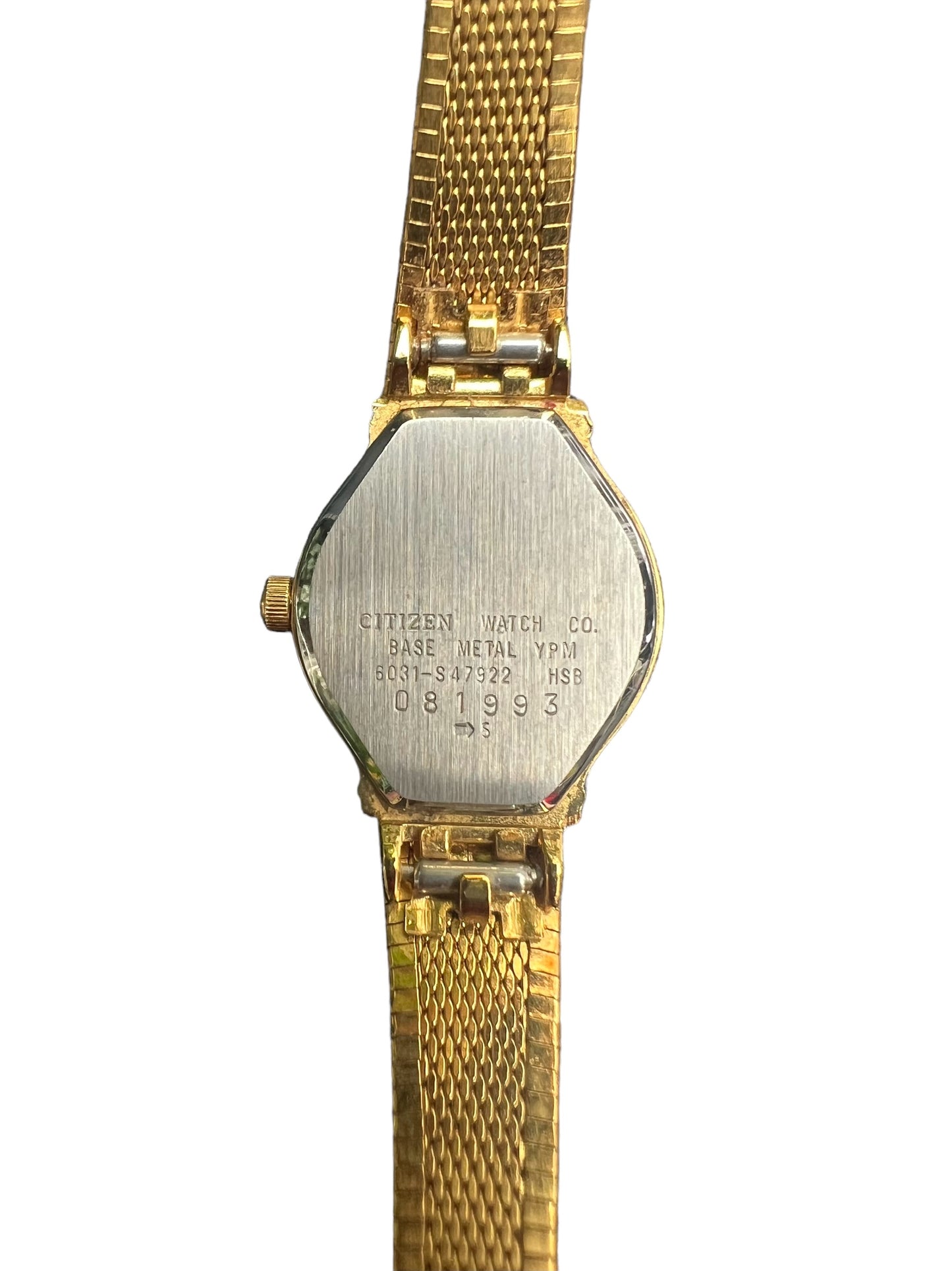 Gorgeous Citizen vintage ladies women’s gold plated cocktail dress watch