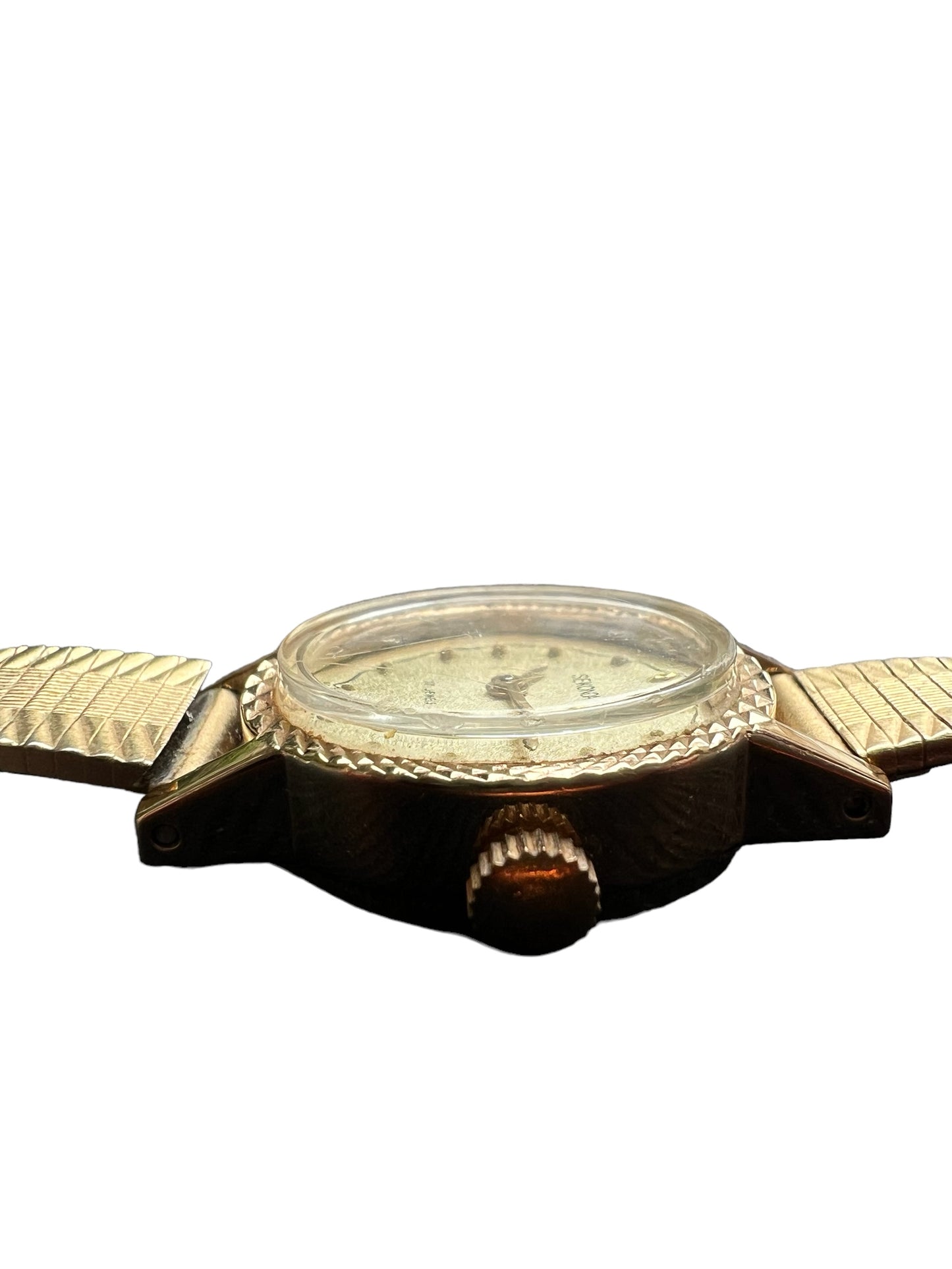 Superb vintage Sekonda ladies women’s cocktail dress watch with gold oval face