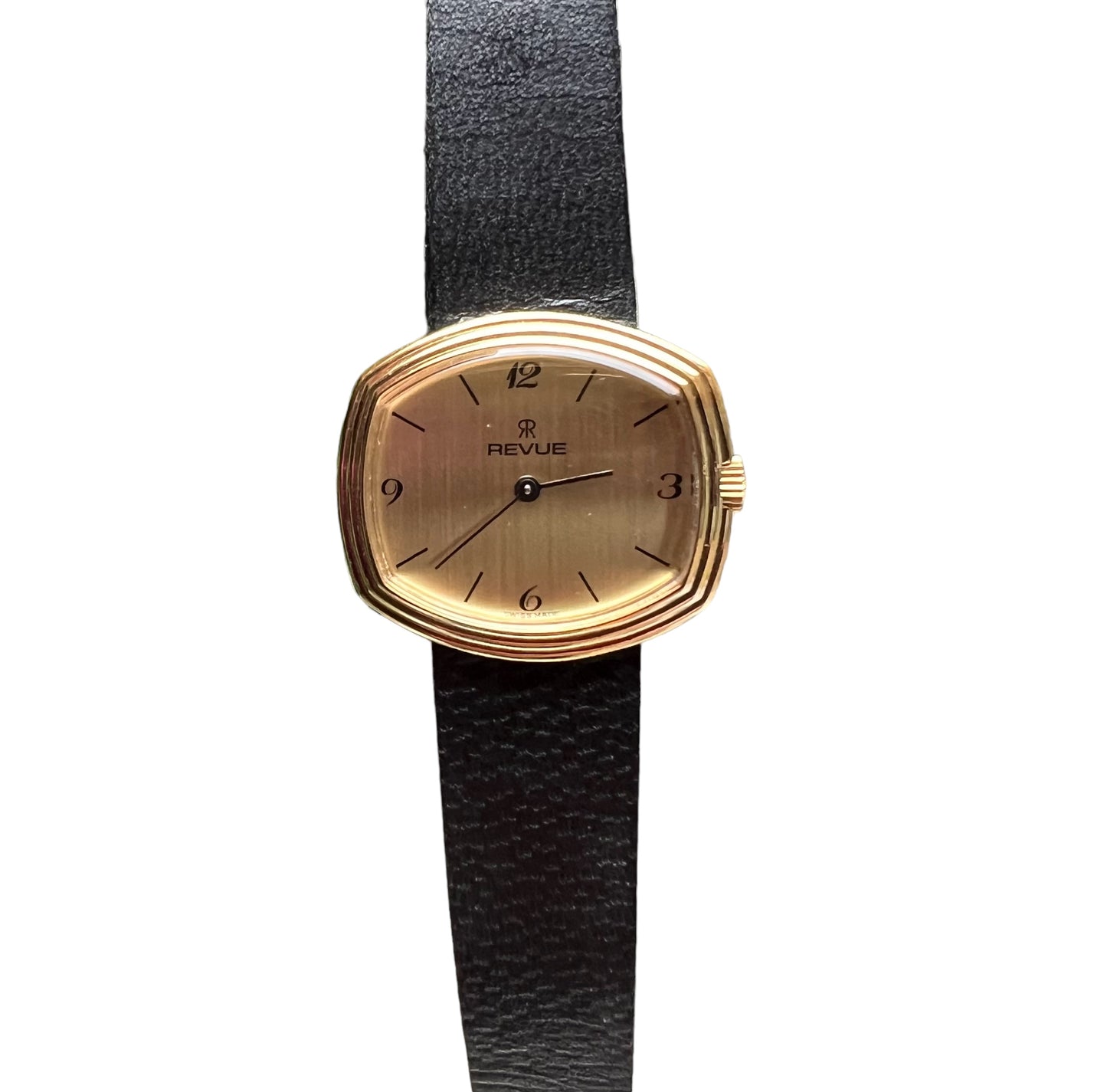 Charming vintage Revue unisex watch with original strap