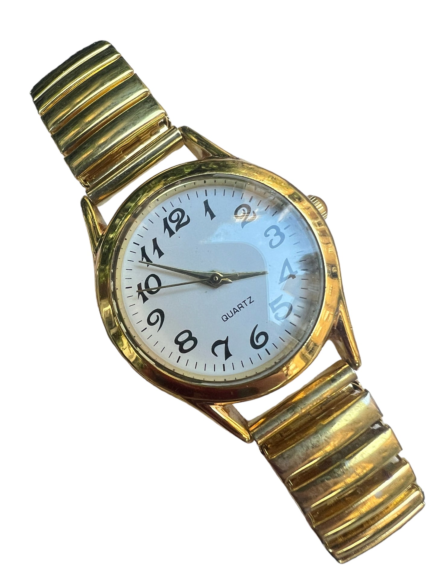 Gorgeous vintage ladies women’s cocktail dress  watch on stretchy bracelet