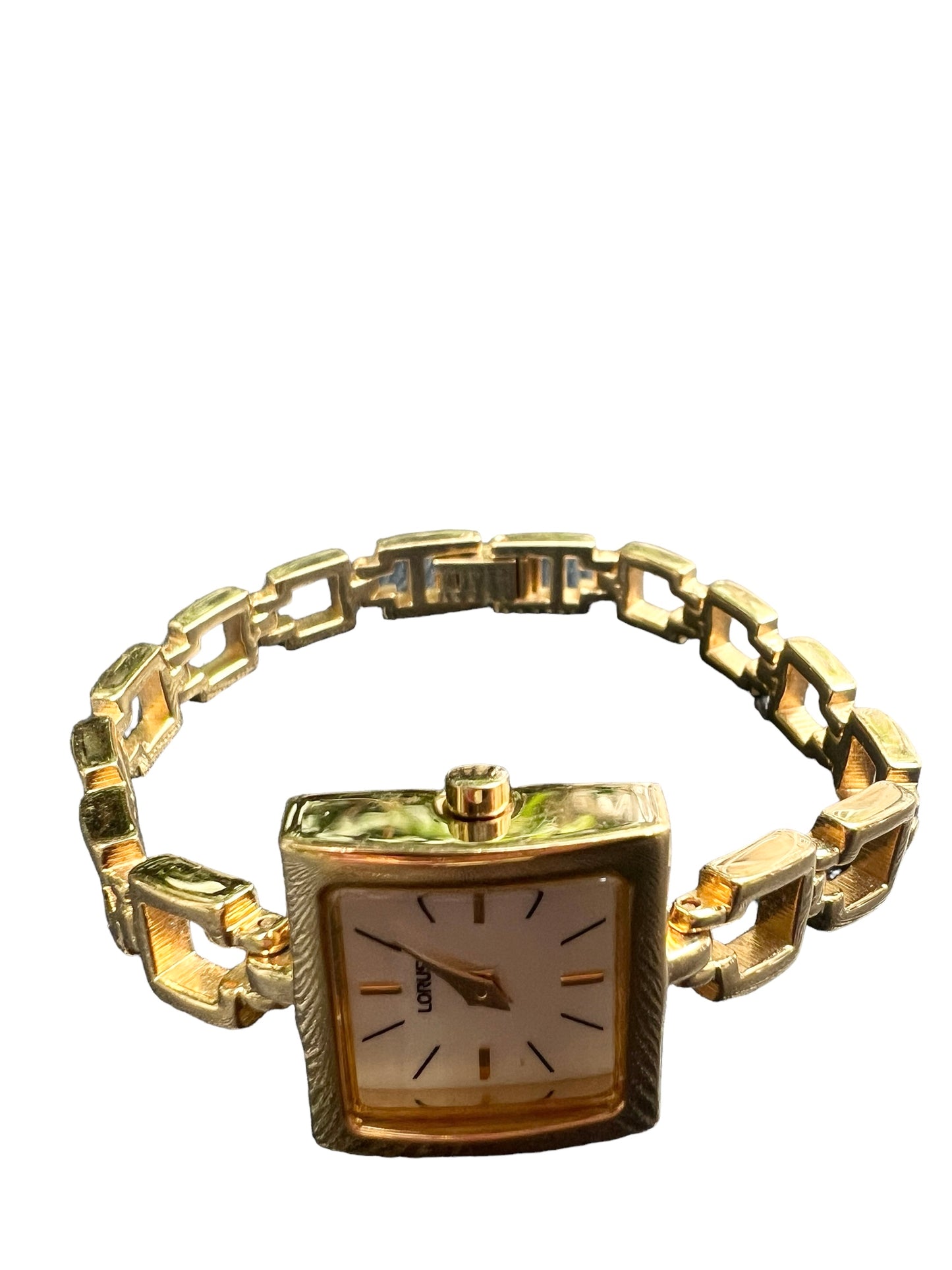 Fine Lorus vintage ladies women’s dress watch with chain bracelet