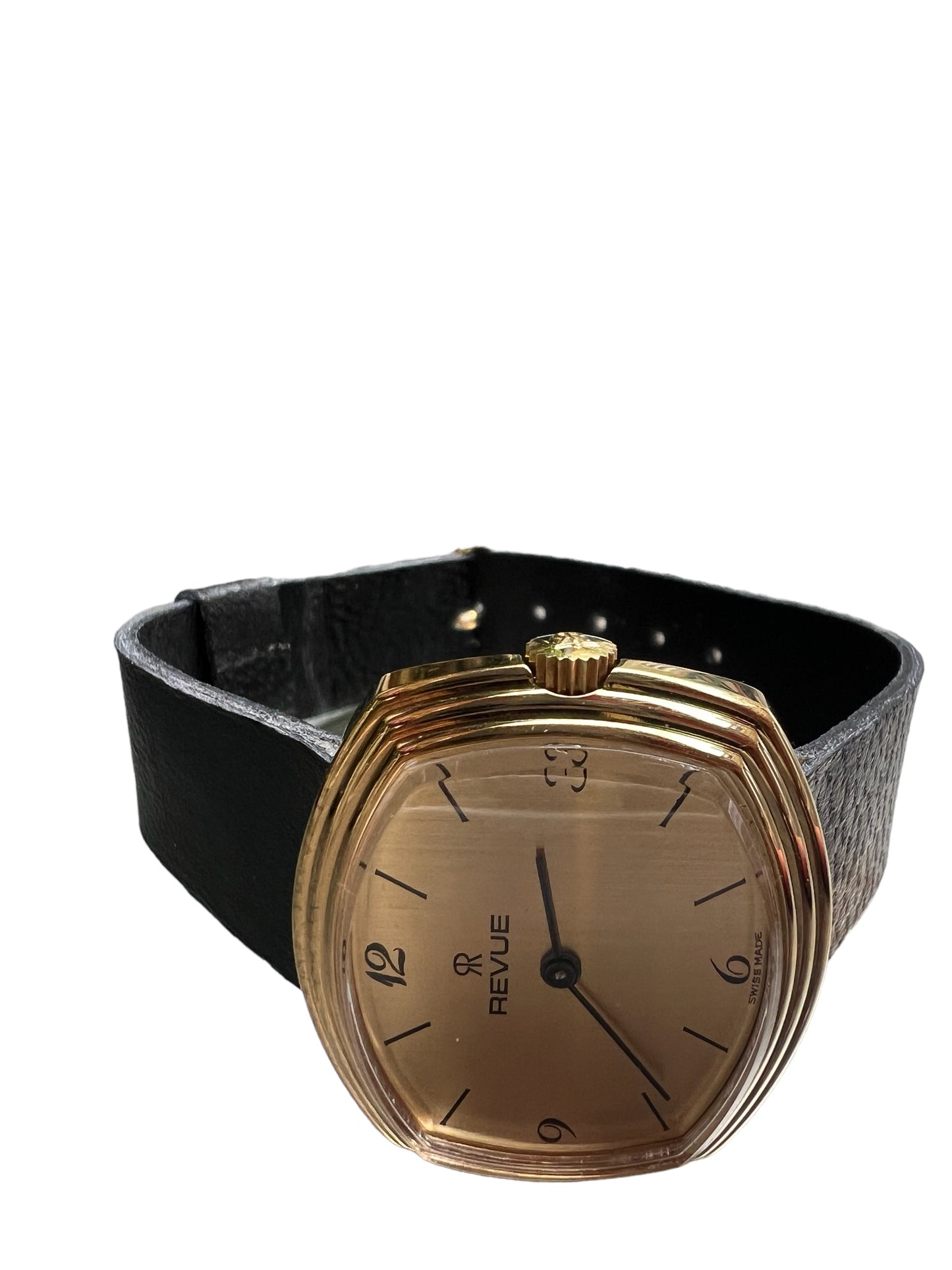 Charming vintage Revue unisex watch with original strap