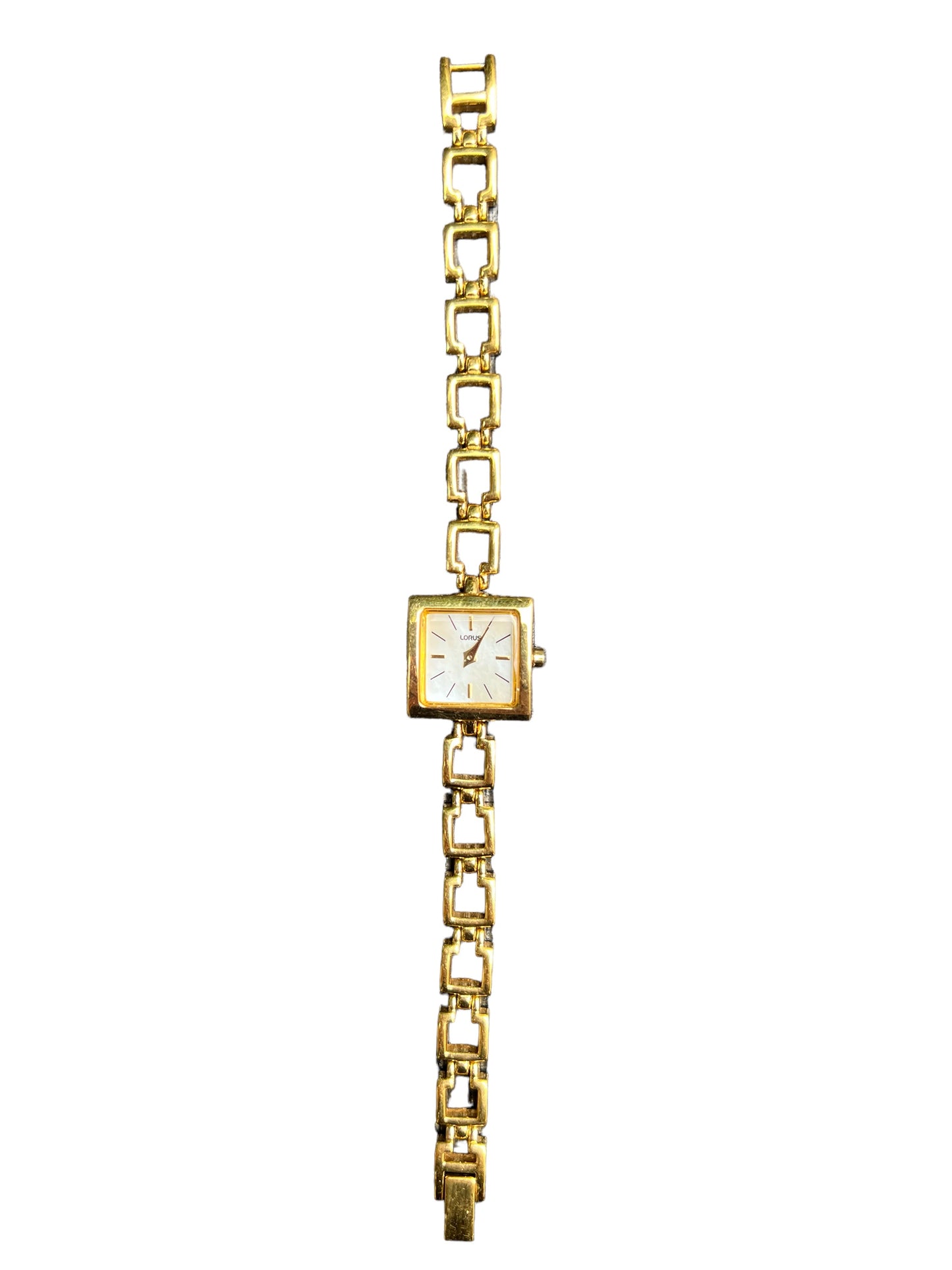 Fine Lorus vintage ladies women’s dress watch with chain bracelet