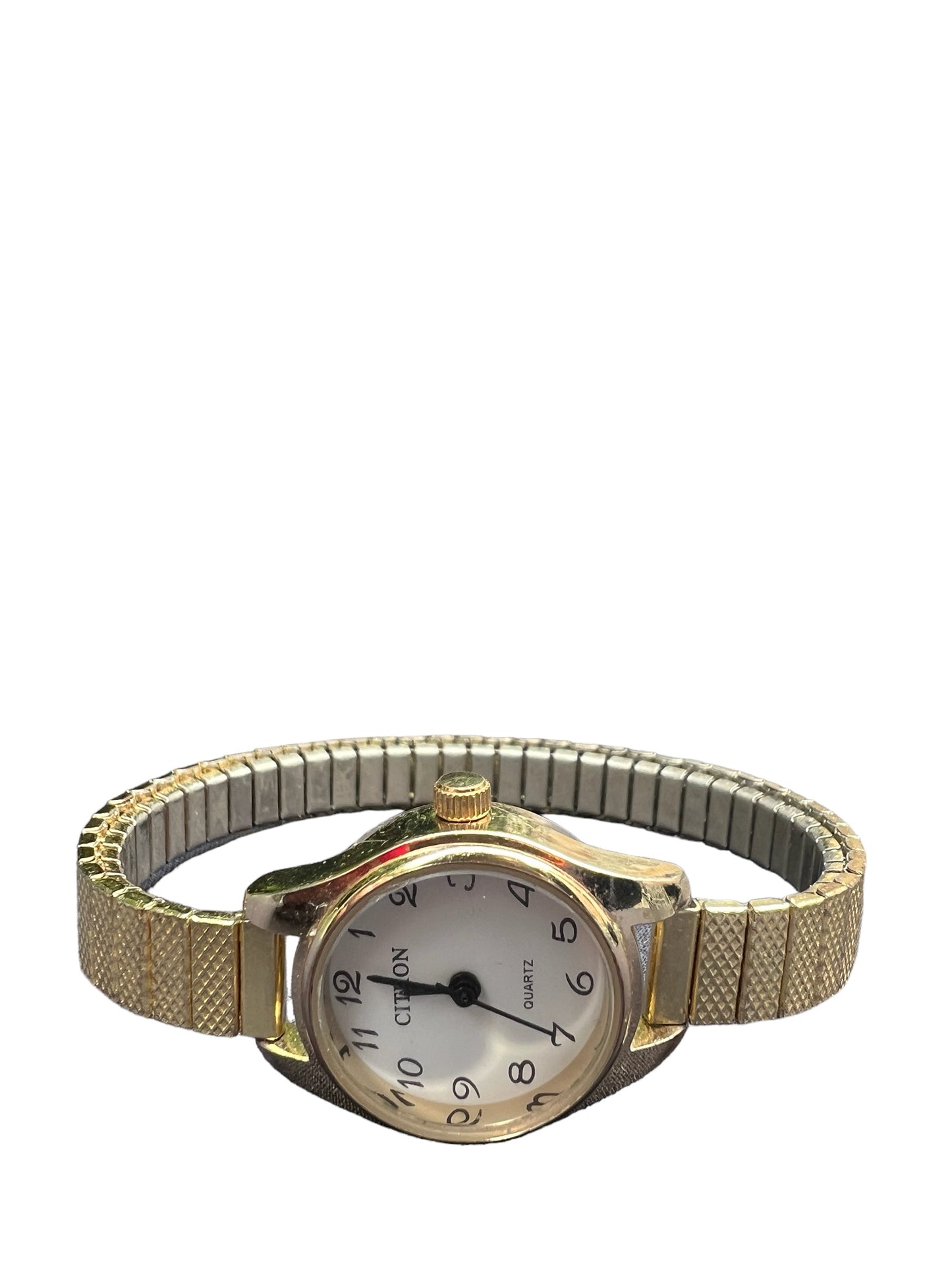 Vintage Citron gold plated cocktail dress watch