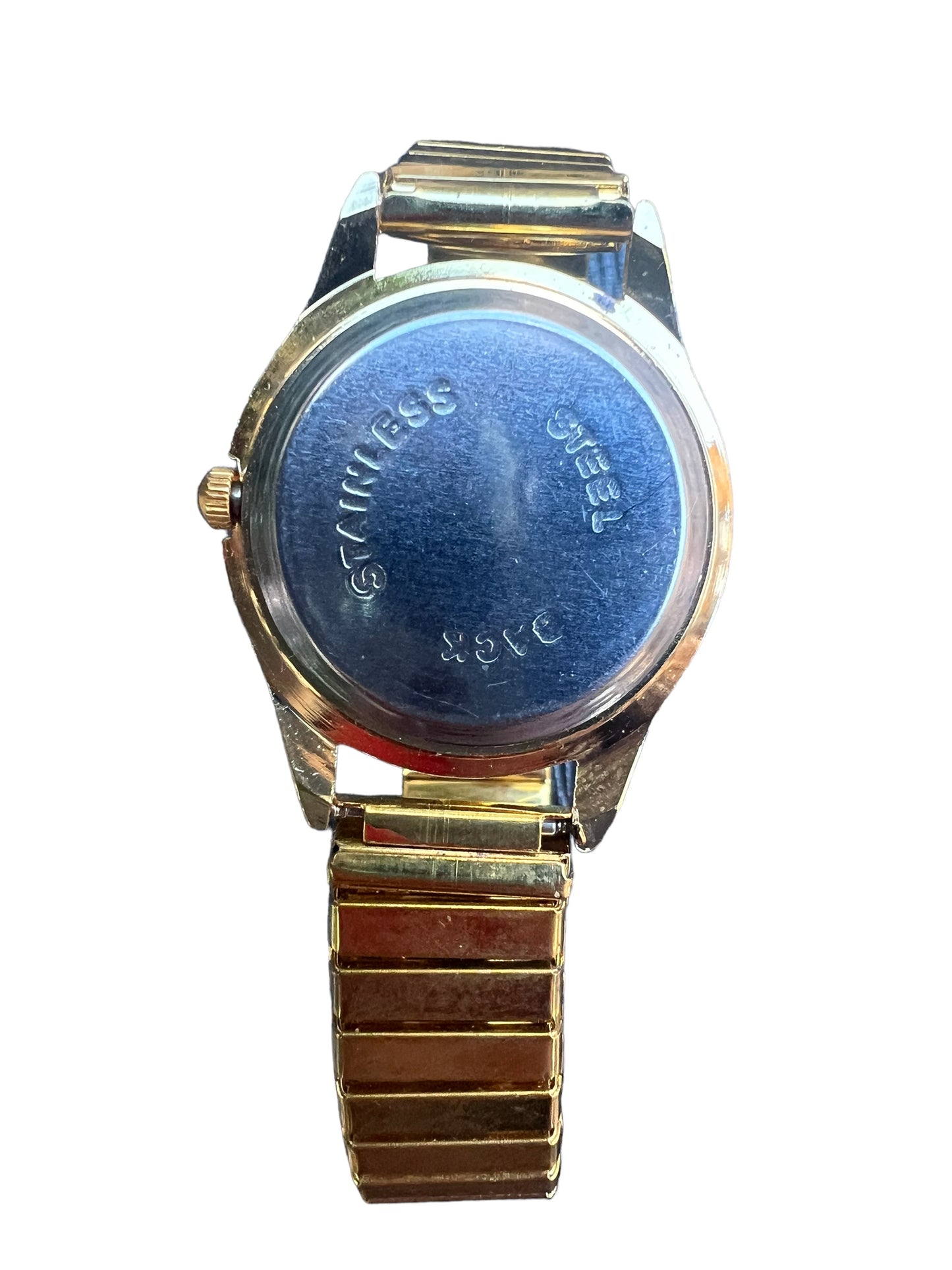 Gorgeous vintage ladies women’s cocktail dress  watch on stretchy bracelet