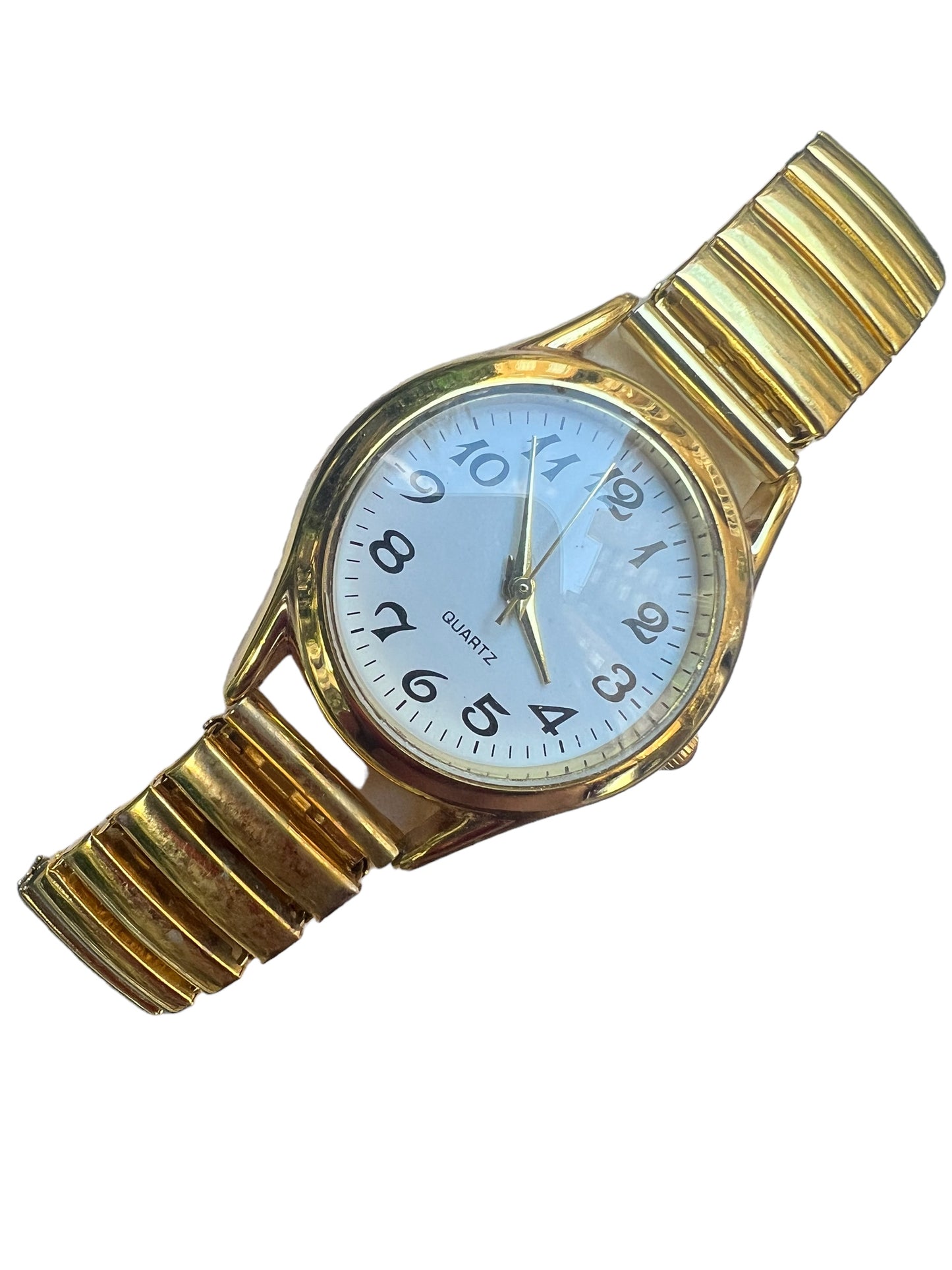 Gorgeous vintage ladies women’s cocktail dress  watch on stretchy bracelet