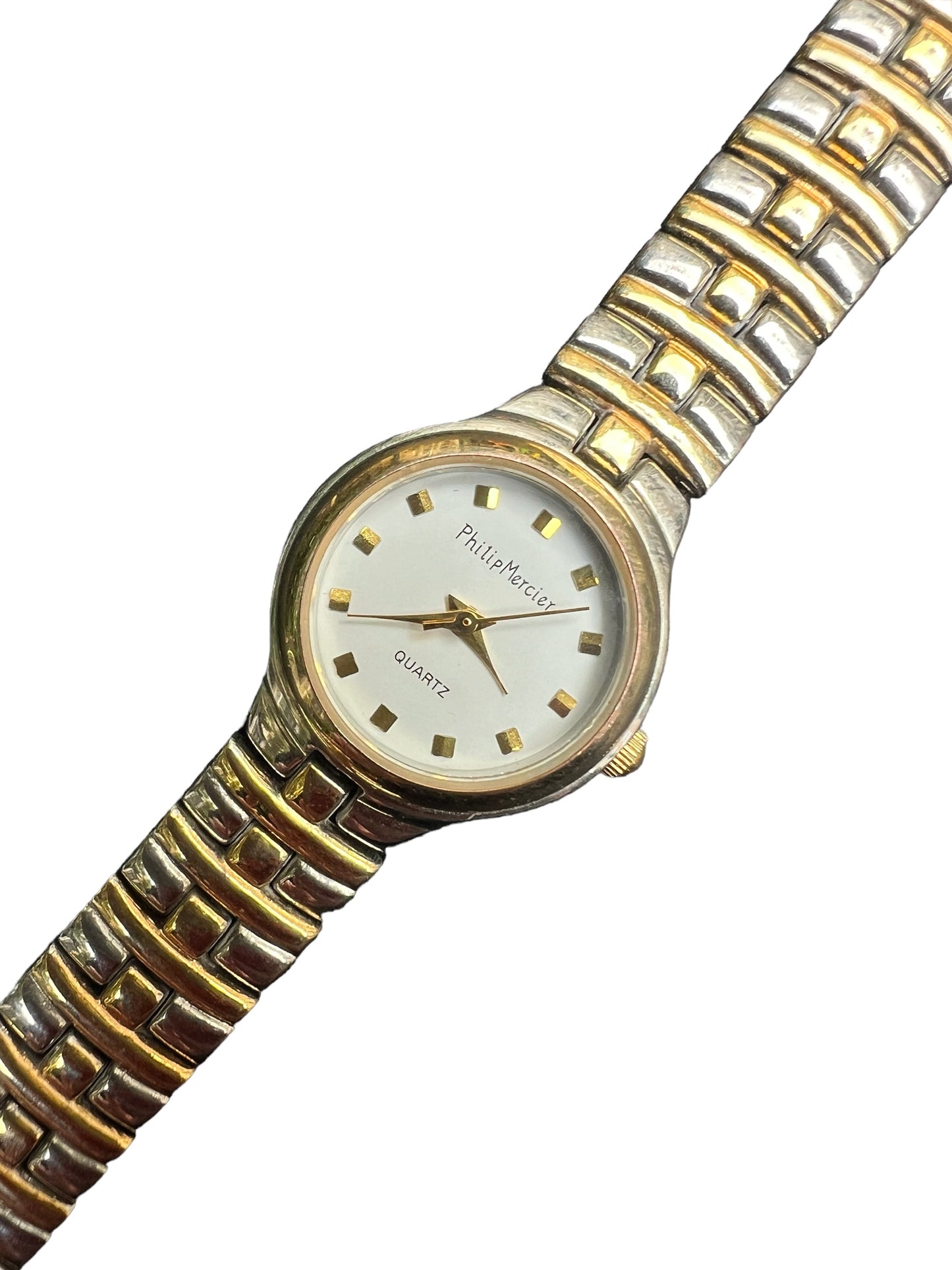 Spectacular Philip Mercier vintage ladies women’s cocktail dress  watch